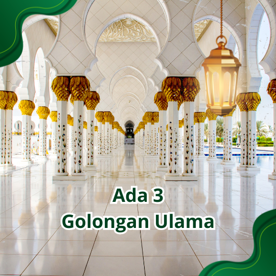 3 Golongan Ulama